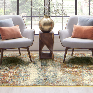 Karastan Marash Ankara Beige Area Rug Room Scene Featured 