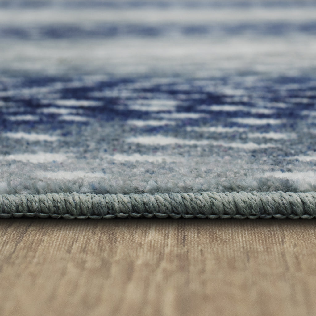 Karastan Kalahari Antelope Skin Blue Area Rug Incredible Rugs and Decor