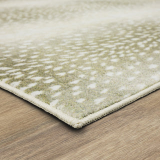 Karastan Kalahari Antelope Skin Cream Area Rug Corner 