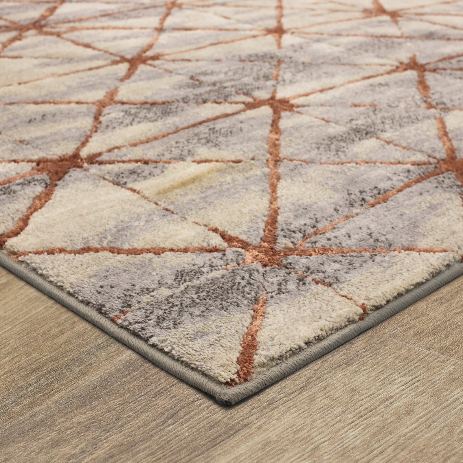 Karastan Soiree Appenzell Rose Gold Area Rug – Incredible Rugs and Decor