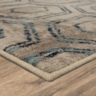 Karastan Meraki Artemis Oyster Area Rug Corner 