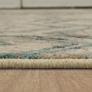 Karastan Meraki Artemis Oyster Area Rug Binding