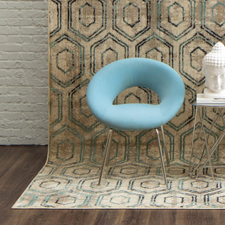 Karastan Meraki Artemis Oyster Area Rug Room Scene Featured 