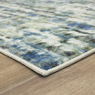 Karastan Evolution Atlas Blue Area Rug