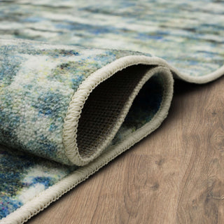 Karastan Evolution Atlas Blue Area Rug 