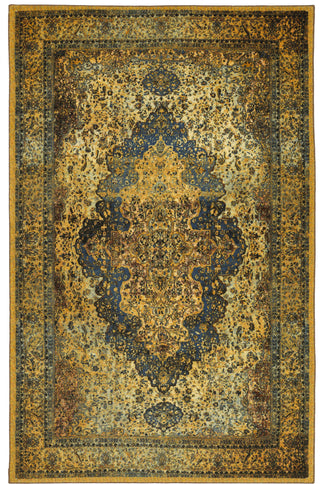 Karastan Antiquity Bandar Blue Area Rug Main Image 5'x8' Size