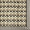 Karastan Modern Classics Basketweave Sisal Grey Tri Color Area Rug