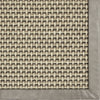 Karastan Modern Classics Basketweave Sisal Grey Tri Color Area Rug