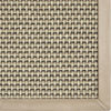 Karastan Modern Classics Basketweave Sisal Grey Tri Color Area Rug