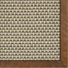 Karastan Modern Classics Basketweave Sisal Grey Tri Color Area Rug