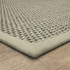 Karastan Modern Classics Basketweave Sisal Grey Tri Color Area Rug