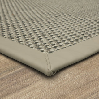 Karastan Modern Classics Basketweave Sisal Grey Tri Color Area Rug