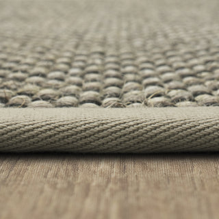 Karastan Modern Classics Basketweave Sisal Grey Tri Color Area Rug