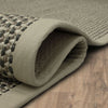 Karastan Modern Classics Basketweave Sisal Grey Tri Color Area Rug 