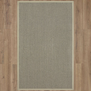 Karastan Modern Classics Basketweave Sisal Grey Tri Color Area Rug 