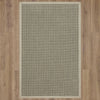Karastan Modern Classics Basketweave Sisal Grey Tri Color Area Rug 