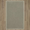 Karastan Modern Classics Basketweave Sisal Grey Tri Color Area Rug