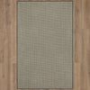 Karastan Modern Classics Basketweave Sisal Grey Tri Color Area Rug 