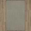Karastan Modern Classics Basketweave Sisal Grey Tri Color Area Rug