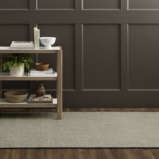 Karastan Modern Classics Basketweave Sisal Grey Tri Color Area Rug Featured