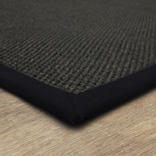 Karastan Modern Classics Basketweave Sisal Gunmetal Area Rug