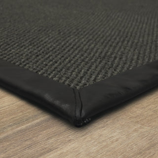 Karastan Modern Classics Basketweave Sisal Gunmetal Area Rug