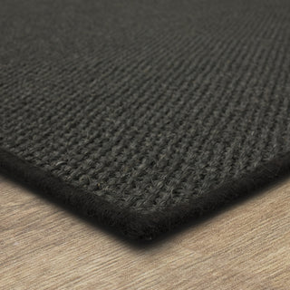 Karastan Modern Classics Basketweave Sisal Gunmetal Area Rug