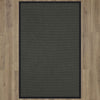 Karastan Modern Classics Basketweave Sisal Gunmetal Area Rug