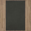 Karastan Modern Classics Basketweave Sisal Gunmetal Area Rug 