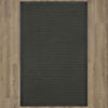 Karastan Modern Classics Basketweave Sisal Gunmetal Area Rug