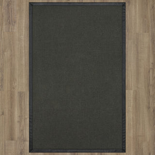 Karastan Modern Classics Basketweave Sisal Gunmetal Area Rug