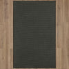 Karastan Modern Classics Basketweave Sisal Gunmetal Area Rug 