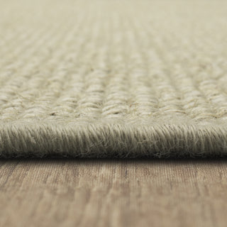 Karastan Modern Classics Basketweave Sisal Moonstruck Area Rug Edge 