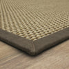 Karastan Modern Classics Basketweave Sisal Neutral Tri Color Area Rug