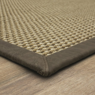 Karastan Modern Classics Basketweave Sisal Neutral Tri Color Area Rug