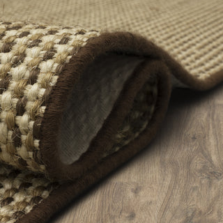 Karastan Modern Classics Basketweave Sisal Neutral Tri Color Area Rug