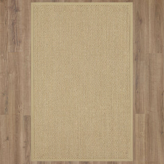Karastan Modern Classics Basketweave Sisal Neutral Tri Color Area Rug 
