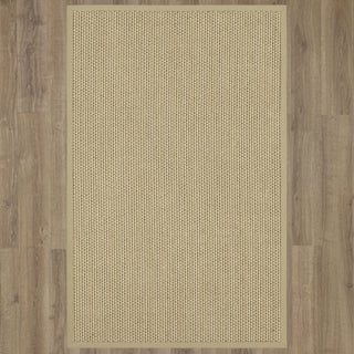 Karastan Modern Classics Basketweave Sisal Neutral Tri Color Area Rug