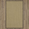 Karastan Modern Classics Basketweave Sisal Neutral Tri Color Area Rug
