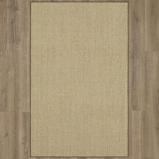 Karastan Modern Classics Basketweave Sisal Neutral Tri Color Area Rug