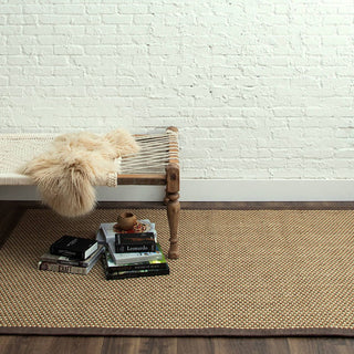 Karastan Modern Classics Basketweave Sisal Neutral Tri Color Area Rug 