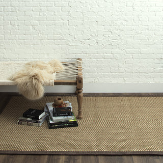 Karastan Modern Classics Basketweave Sisal Neutral Tri Color Area Rug