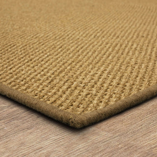 Karastan Modern Classics Basketweave Sisal Tigers Eye Area Rug 