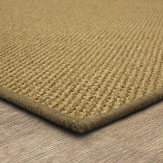 Karastan Modern Classics Basketweave Sisal Tigers Eye Area Rug