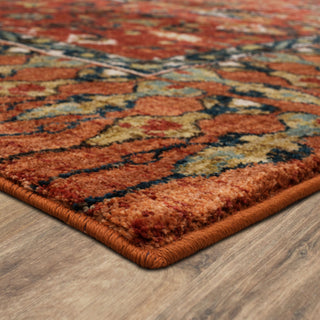 Karastan Spice Market Bazaar Area Rug by Patina Vie Corner 