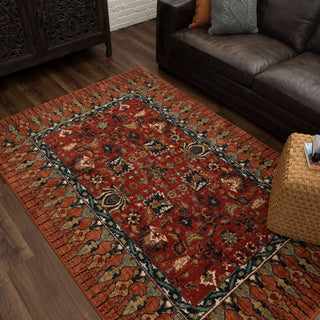 Karastan Spice Market Bazaar Area Rug by Patina Vie Room Scene 3 