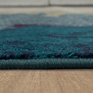 Karastan Meraki Beate Oyster Area Rug Binding 