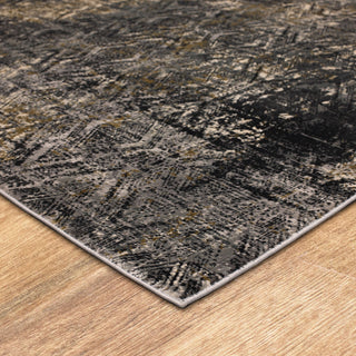 Karastan Tryst Botan Anthracite Area Rug 