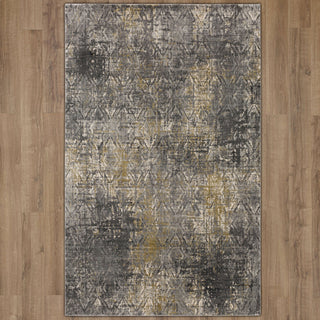 Karastan Tryst Botan Anthracite Area Rug 