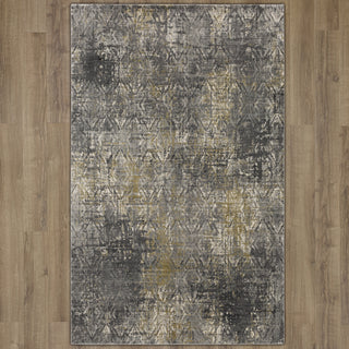 Karastan Tryst Botan Anthracite Area Rug